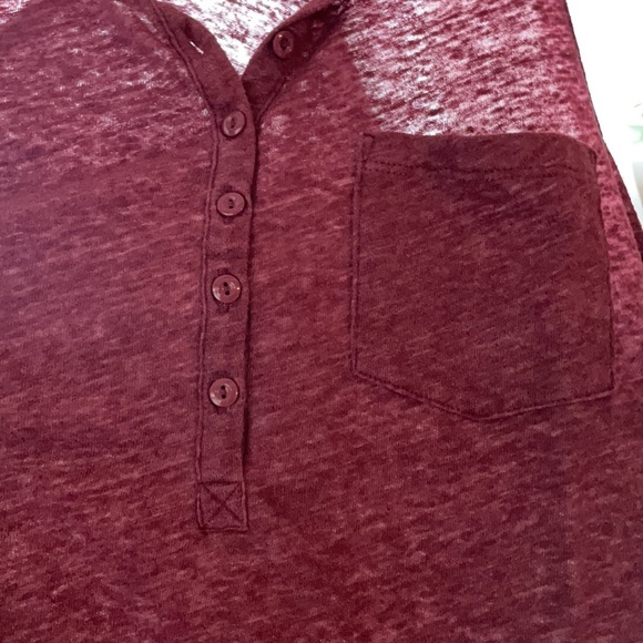 American Eagle button racerback tank - Picture 2 of 3